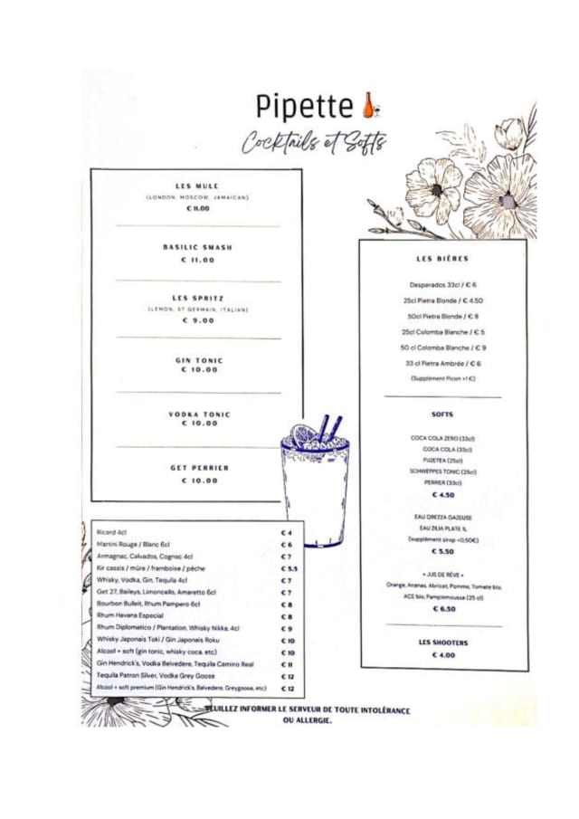 PDF Menu page 2