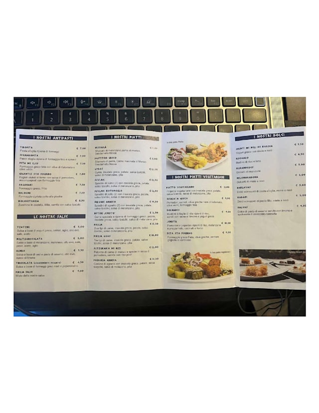 PDF Menu page 2