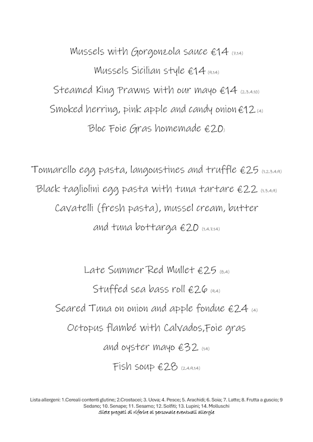 PDF Menu page 2