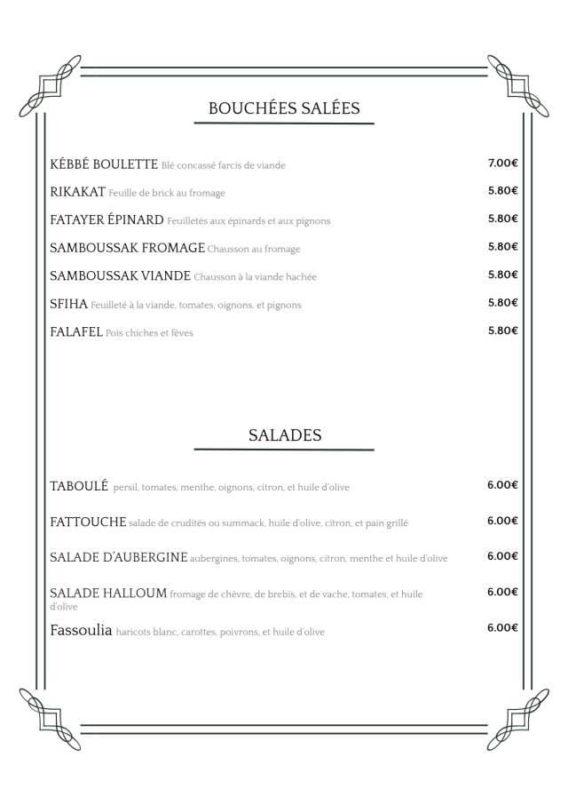 PDF Menu page 2