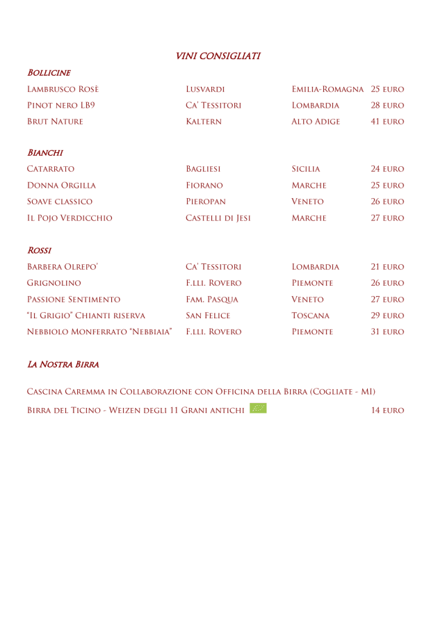 PDF Menu page 2