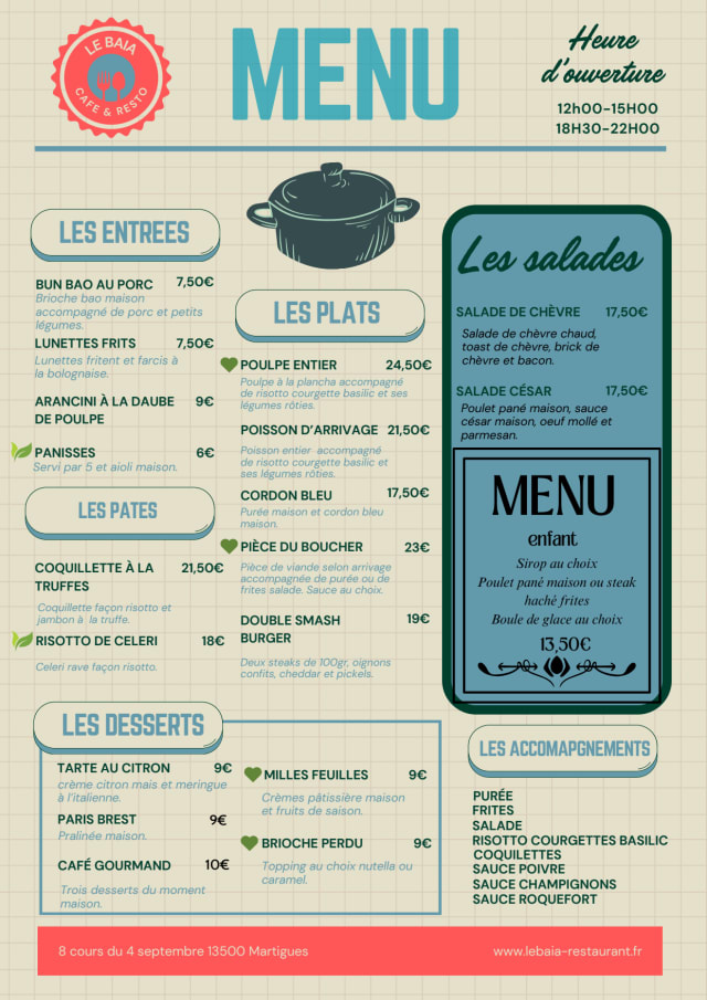 PDF Menu page 2