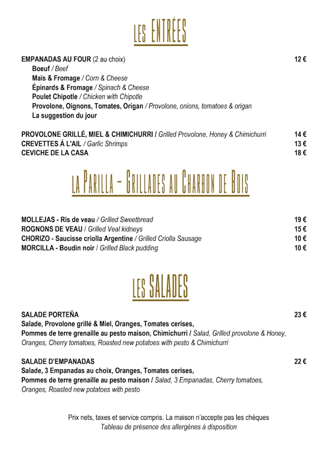 PDF Menu page 2