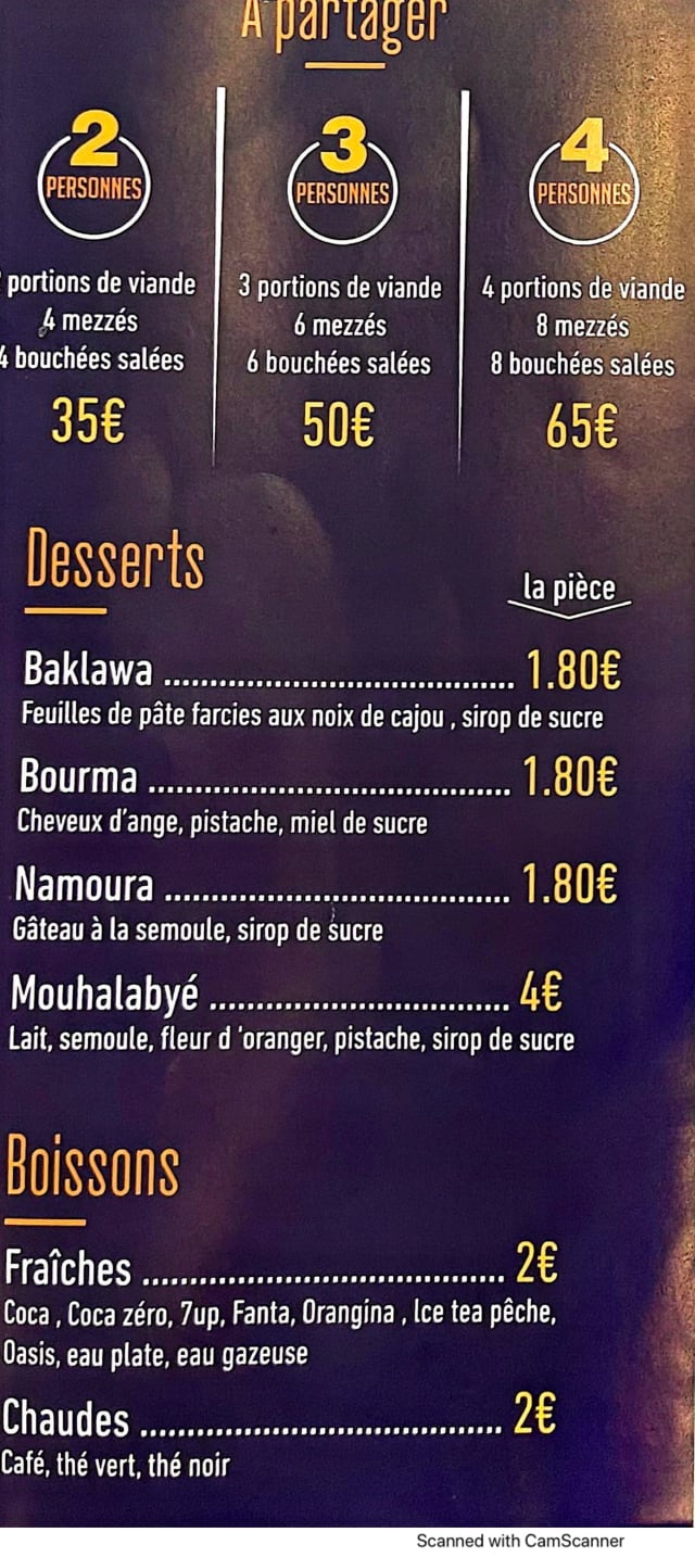PDF Menu page 2