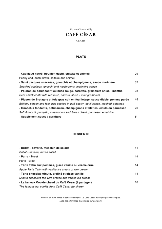PDF Menu page 2
