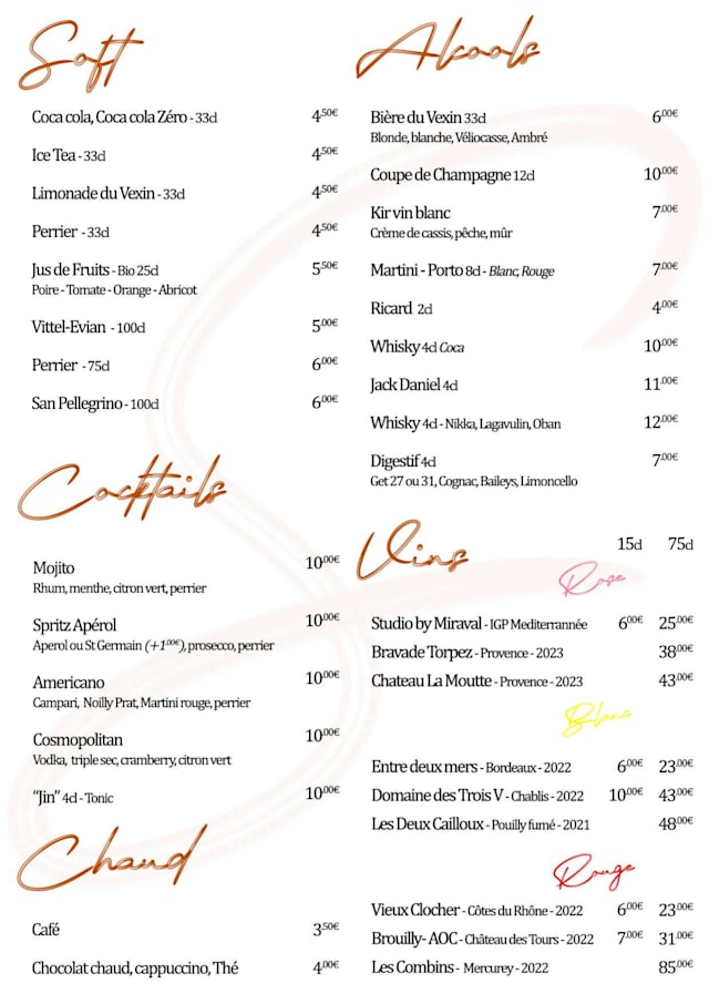 PDF Menu page 2