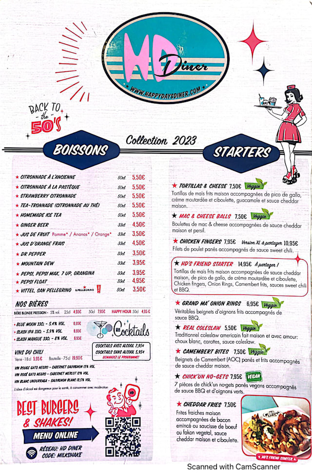 PDF Menu page 2
