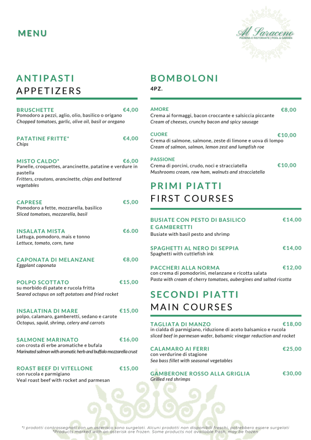 PDF Menu page 2