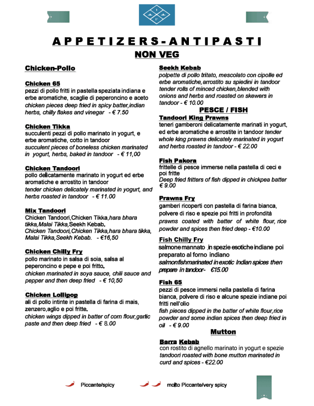 PDF Menu page 2