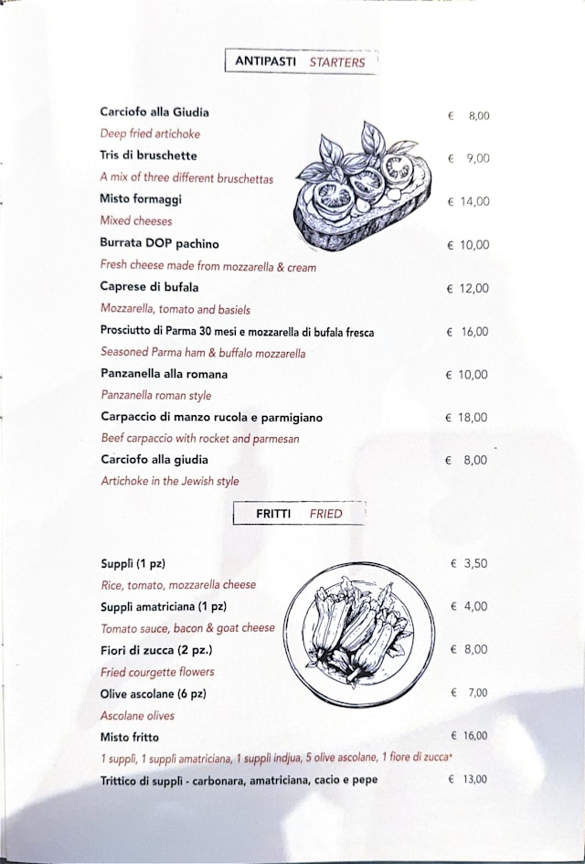 PDF Menu page 2