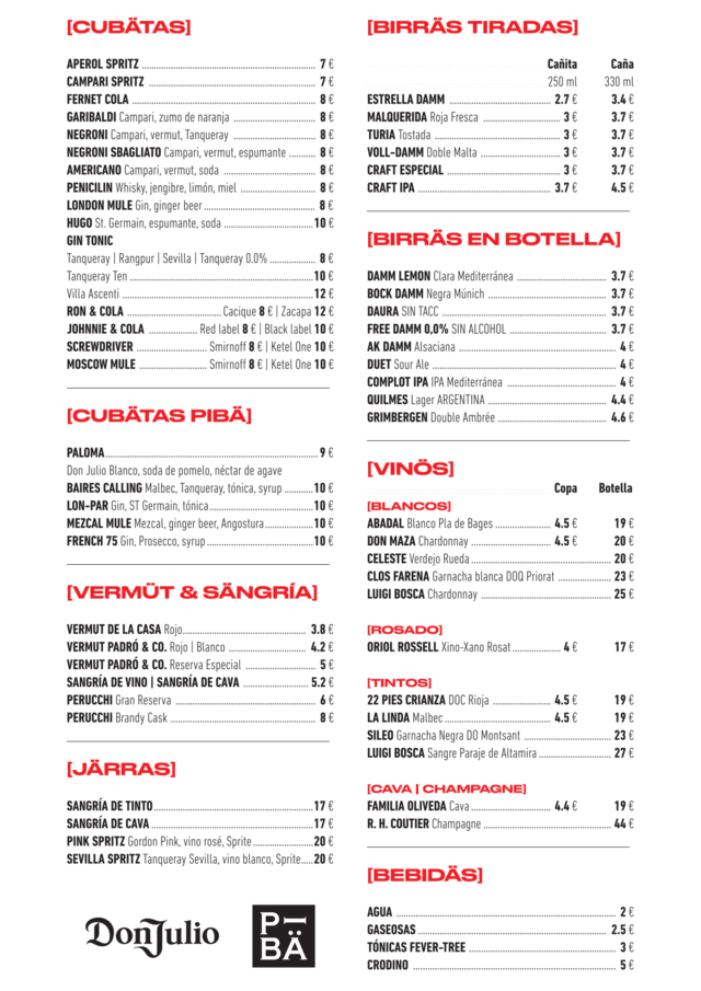 PDF Menu page 2