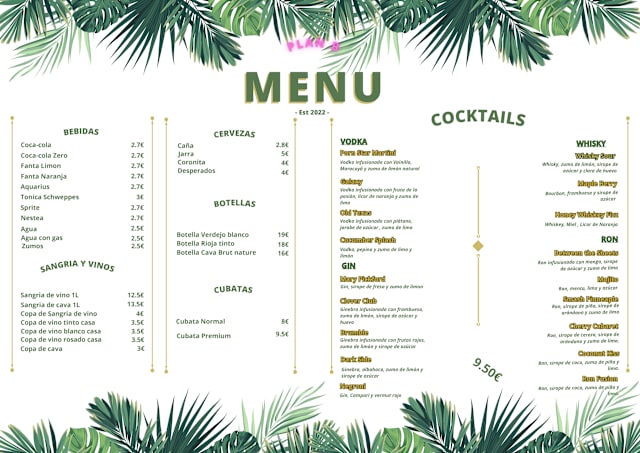 PDF Menu page 2