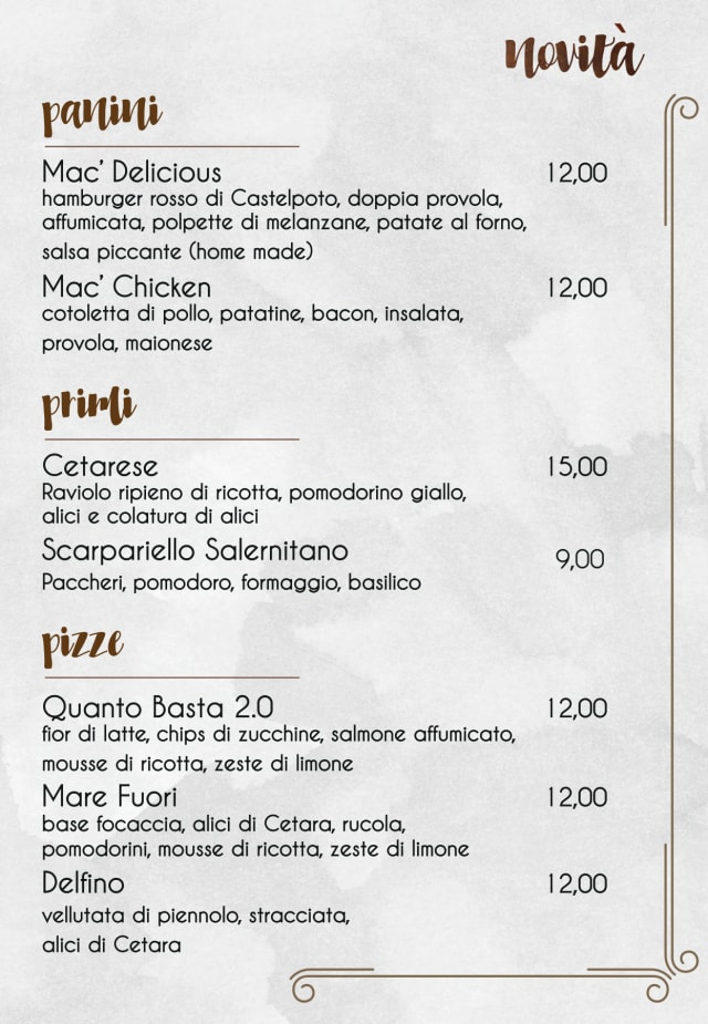 PDF Menu page 2
