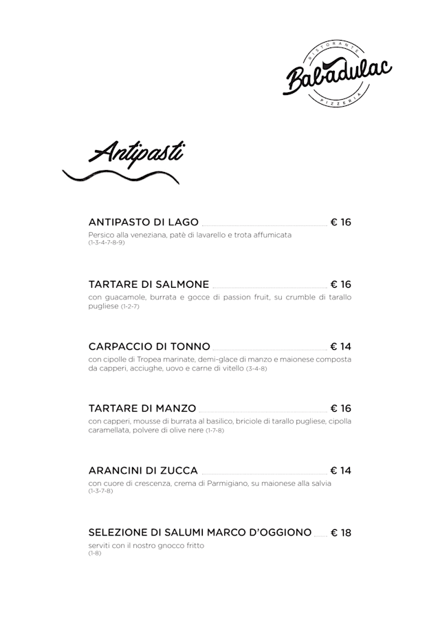 PDF Menu page 2