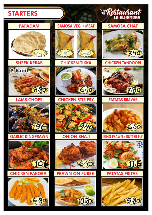 PDF Menu page 2