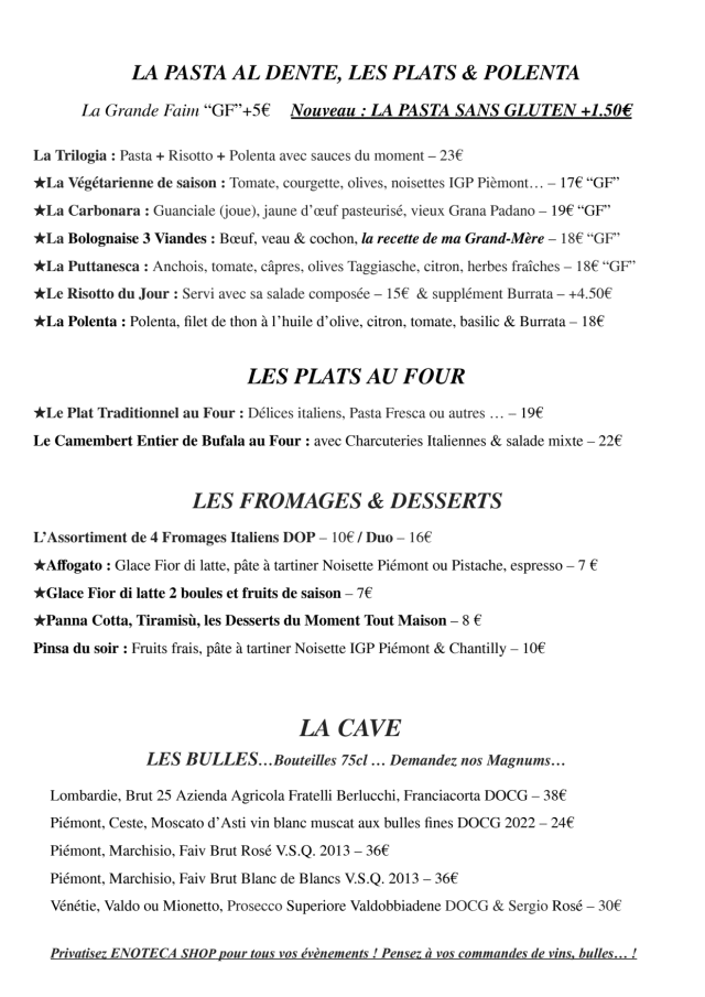 PDF Menu page 2