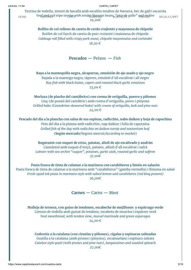 PDF Menu page 2