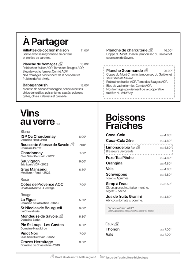 PDF Menu page 2