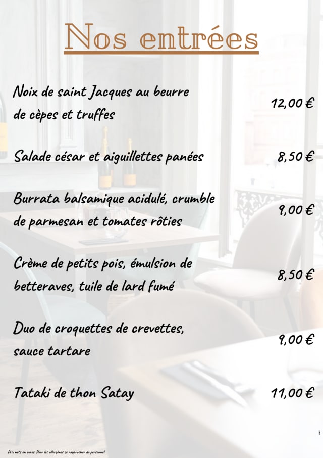 PDF Menu page 2