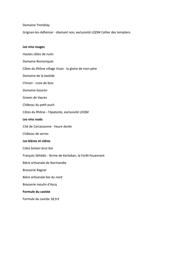 PDF Menu page 2