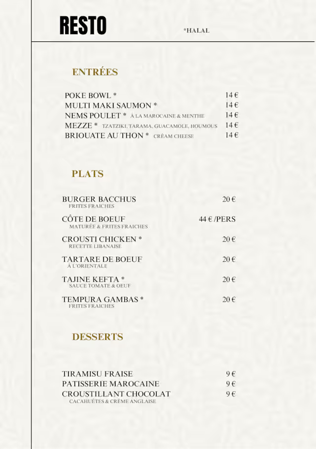PDF Menu page 2