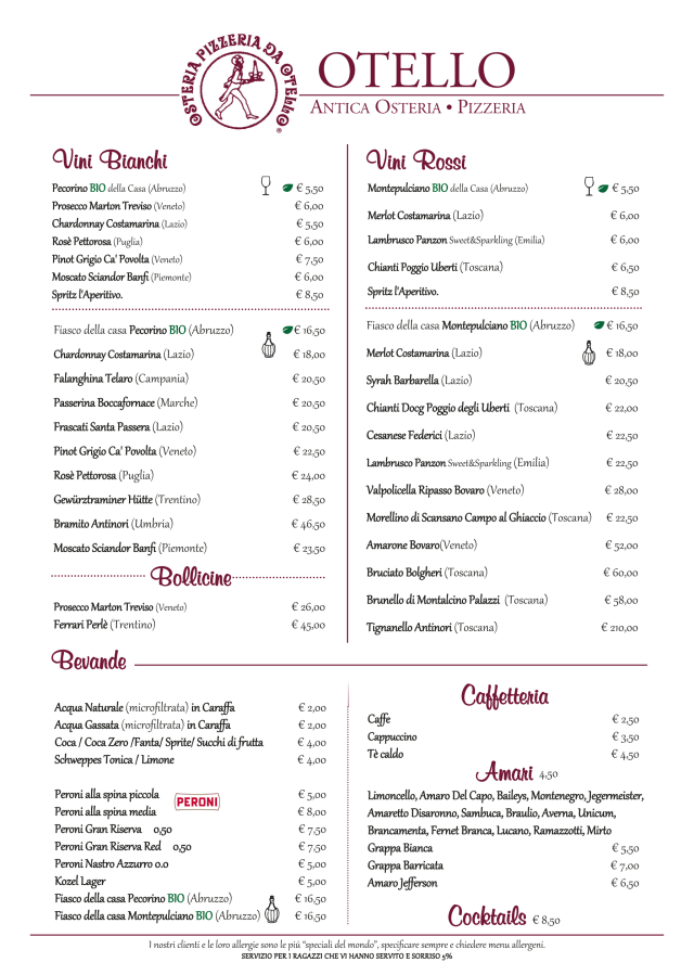 PDF Menu page 2