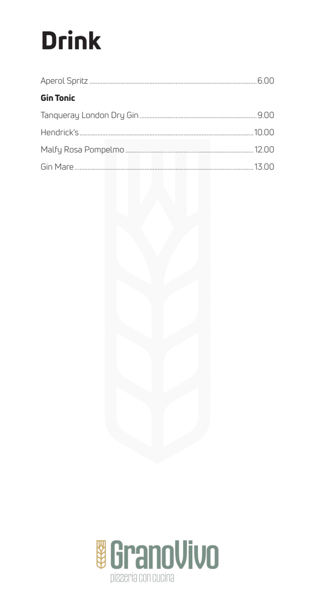 PDF Menu page 2