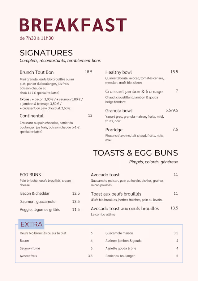 PDF Menu page 2