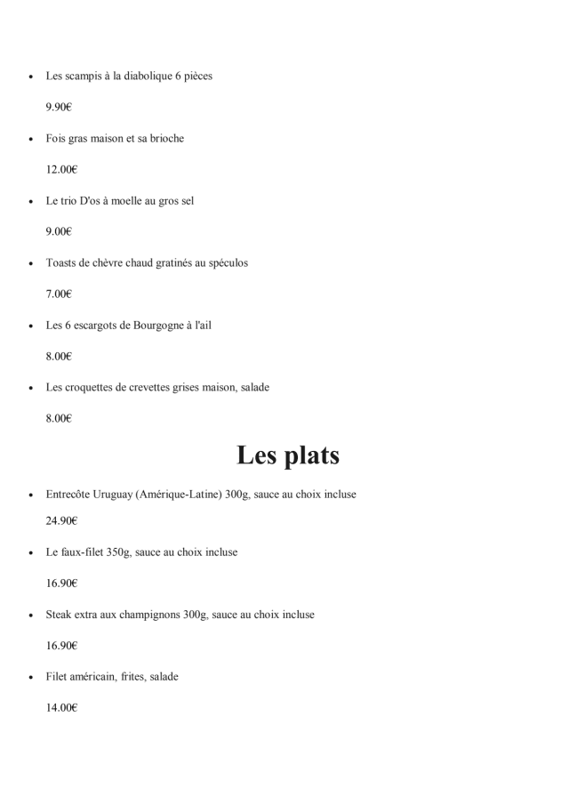 PDF Menu page 2