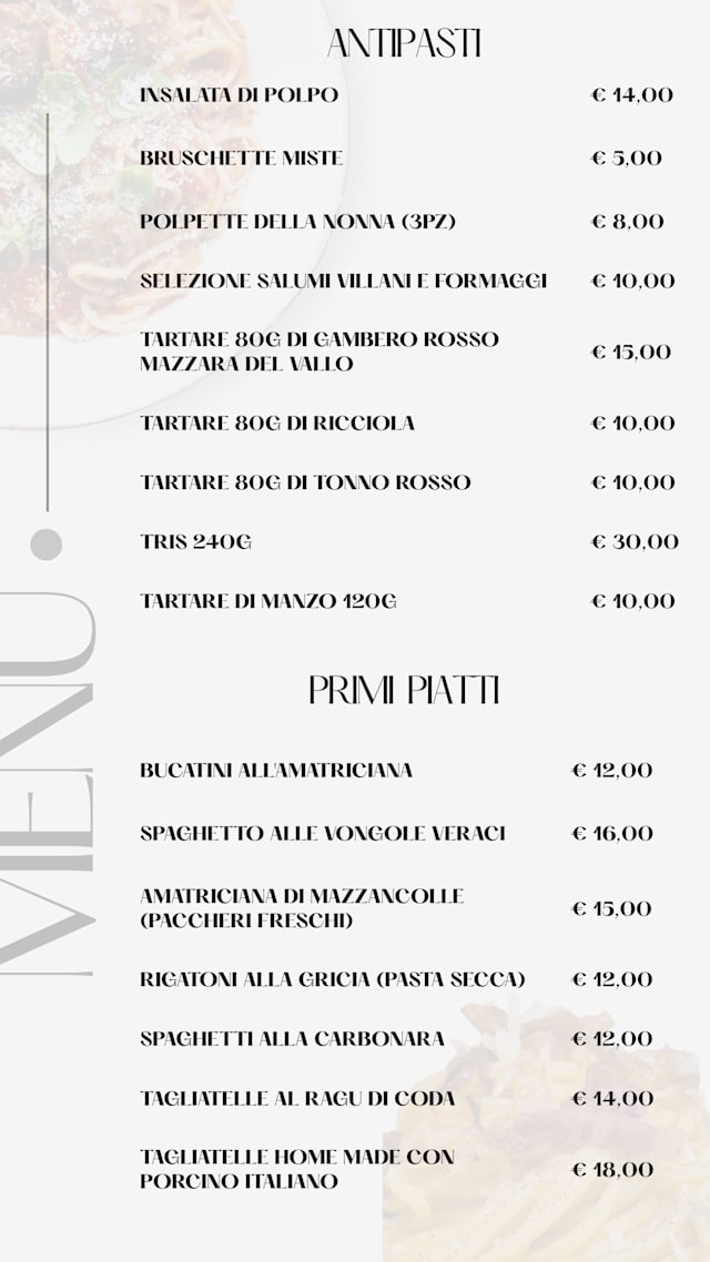 PDF Menu page 2