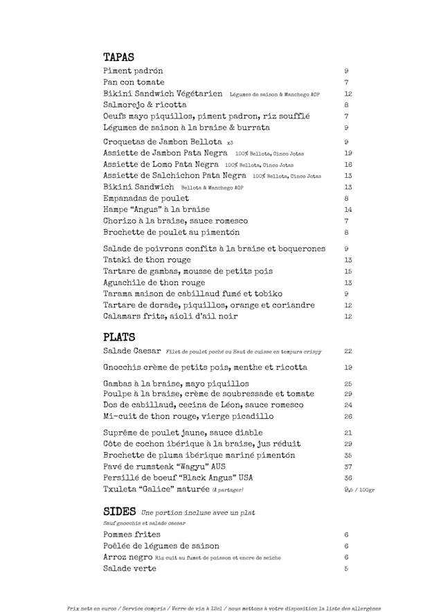 PDF Menu page 2