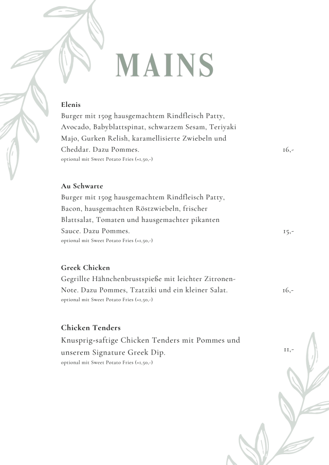 PDF Menu page 2