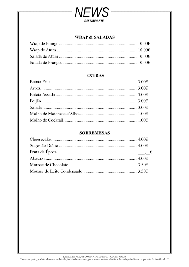PDF Menu page 2