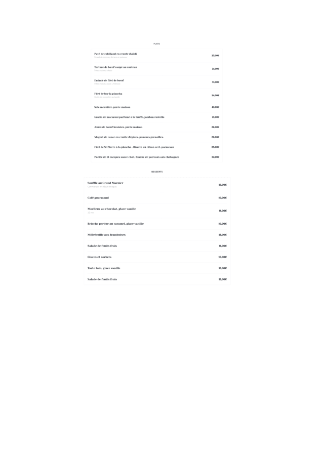 PDF Menu page 2