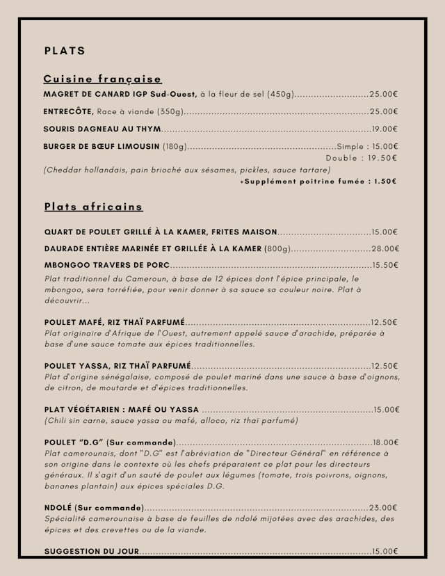 PDF Menu page 2