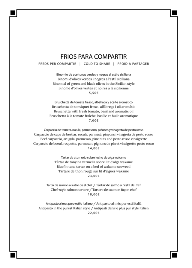 PDF Menu page 2