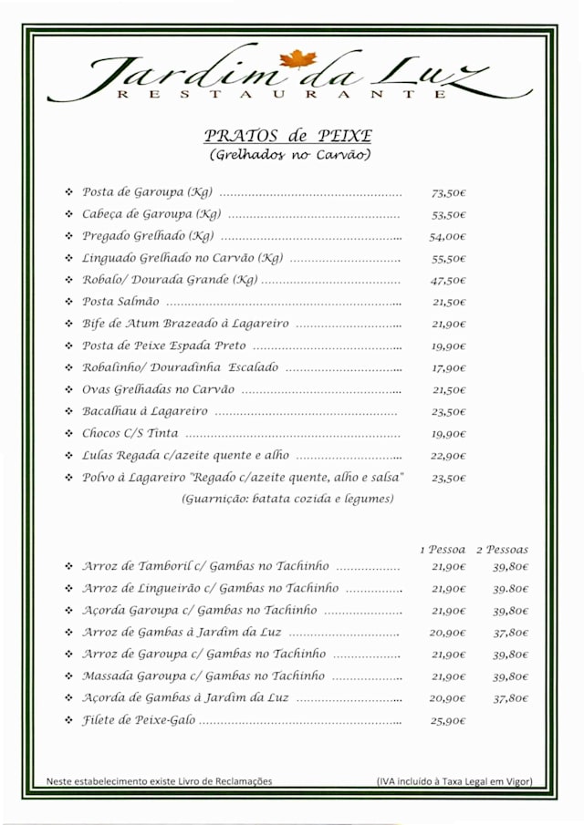 PDF Menu page 2