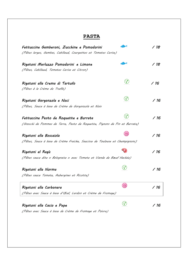 PDF Menu page 2