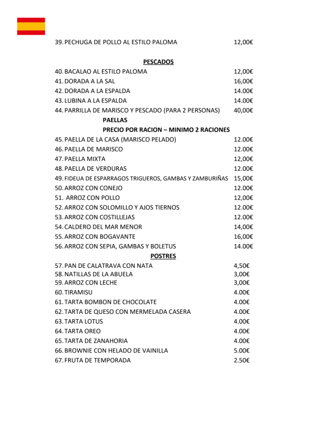 PDF Menu page 2