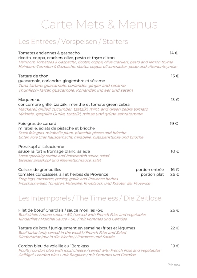 PDF Menu page 2