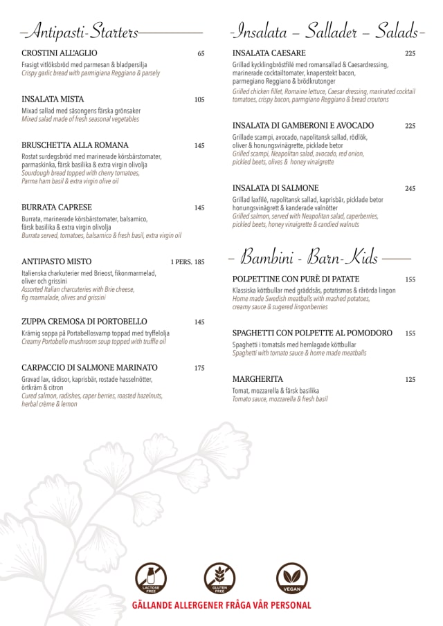 PDF Menu page 2