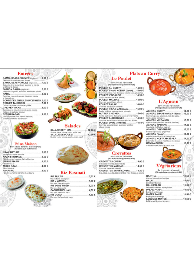 PDF Menu page 2