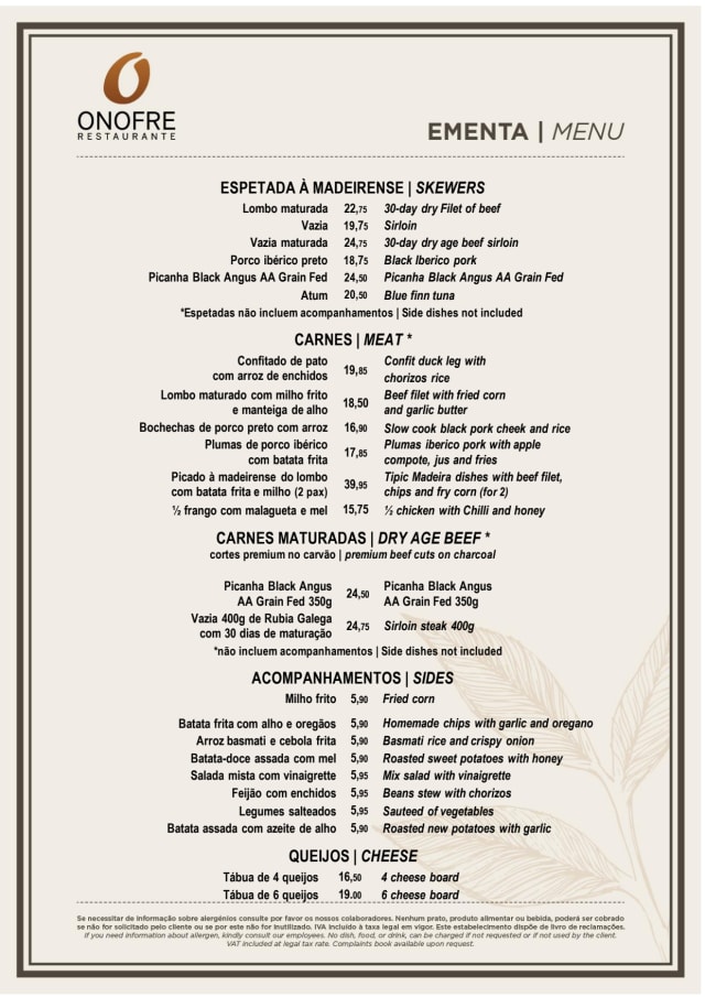 PDF Menu page 2