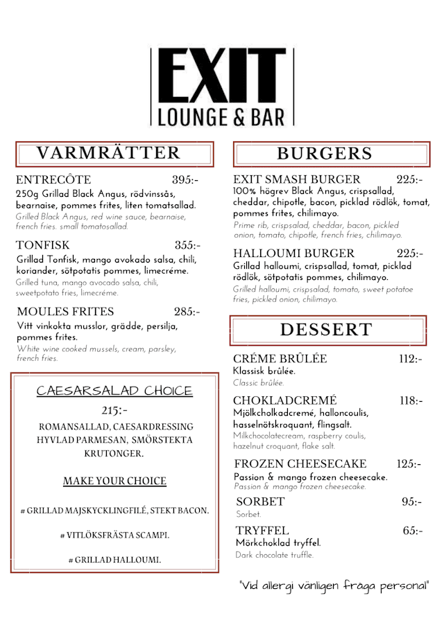 PDF Menu page 2