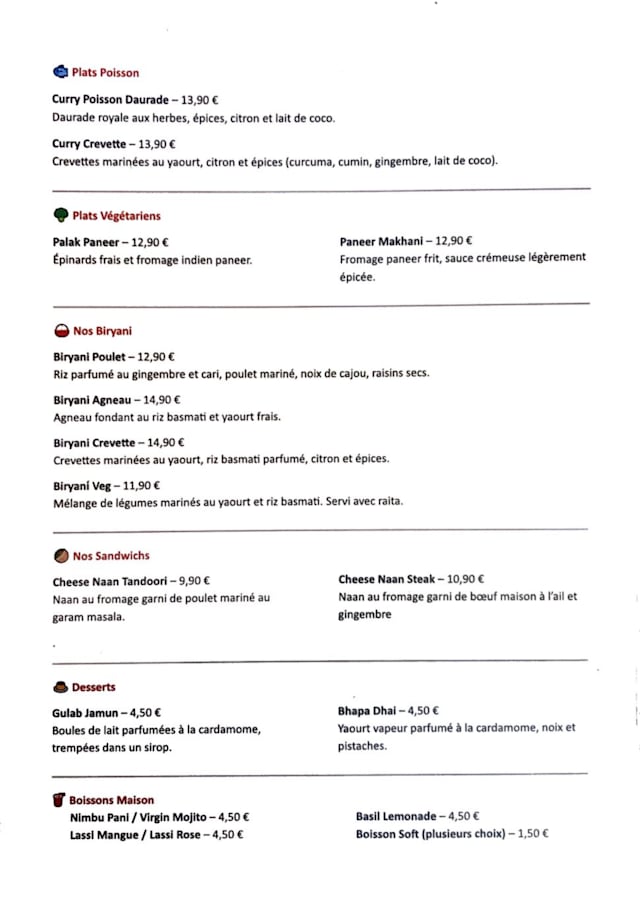 PDF Menu page 2