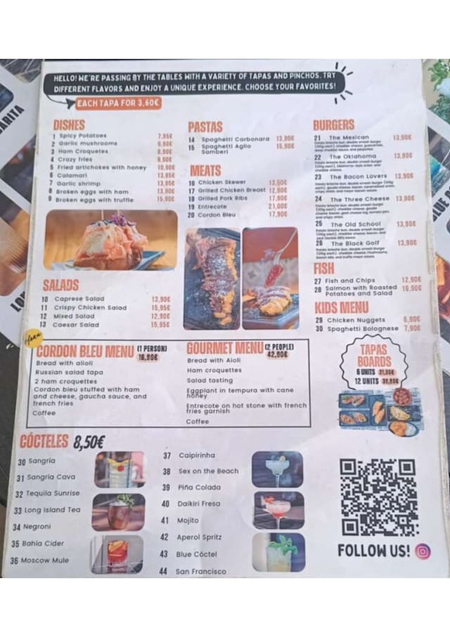 PDF Menu page 2