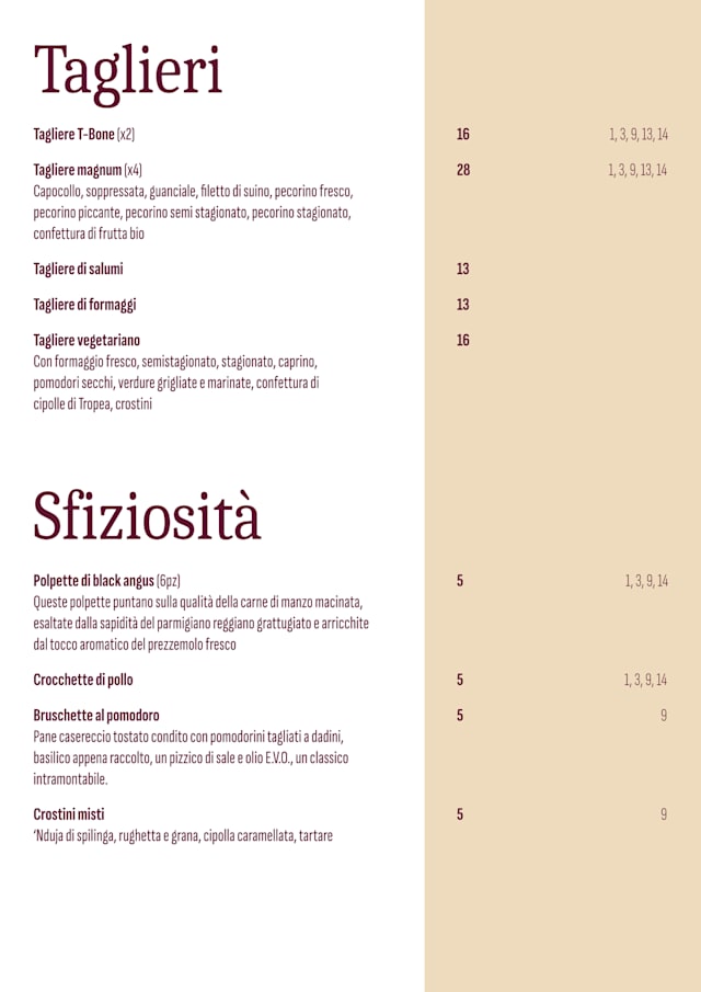 PDF Menu page 2