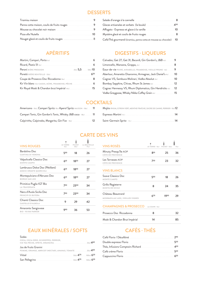 PDF Menu page 2