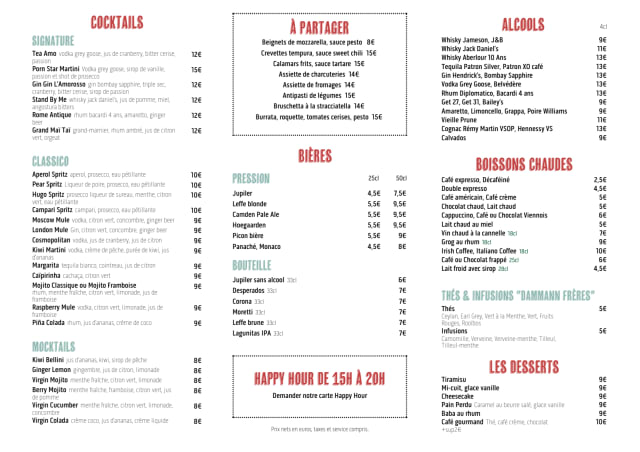 PDF Menu page 2