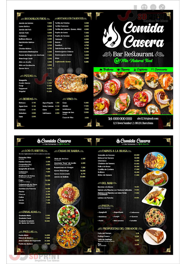 PDF Menu page 2